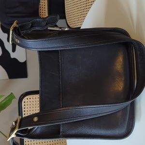 Vintage Coach Legacy Zip Handbag Purse 9966